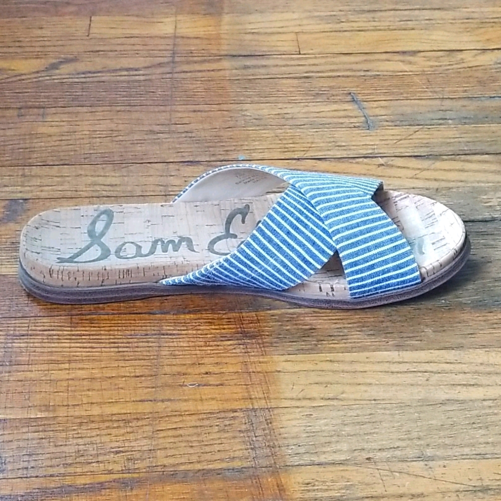 Sam Edelman Hattie Crisscross Slide Sandals - Picture 3 of 5